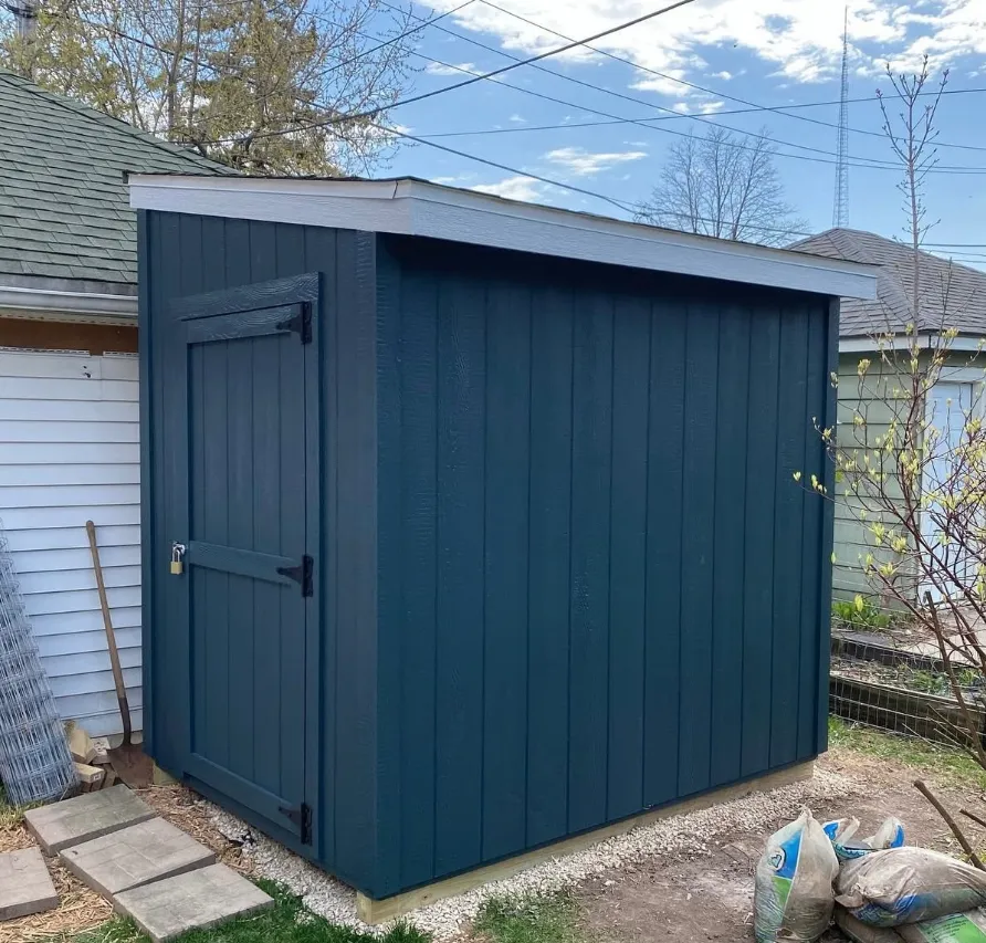 Backyard structure, finished build
