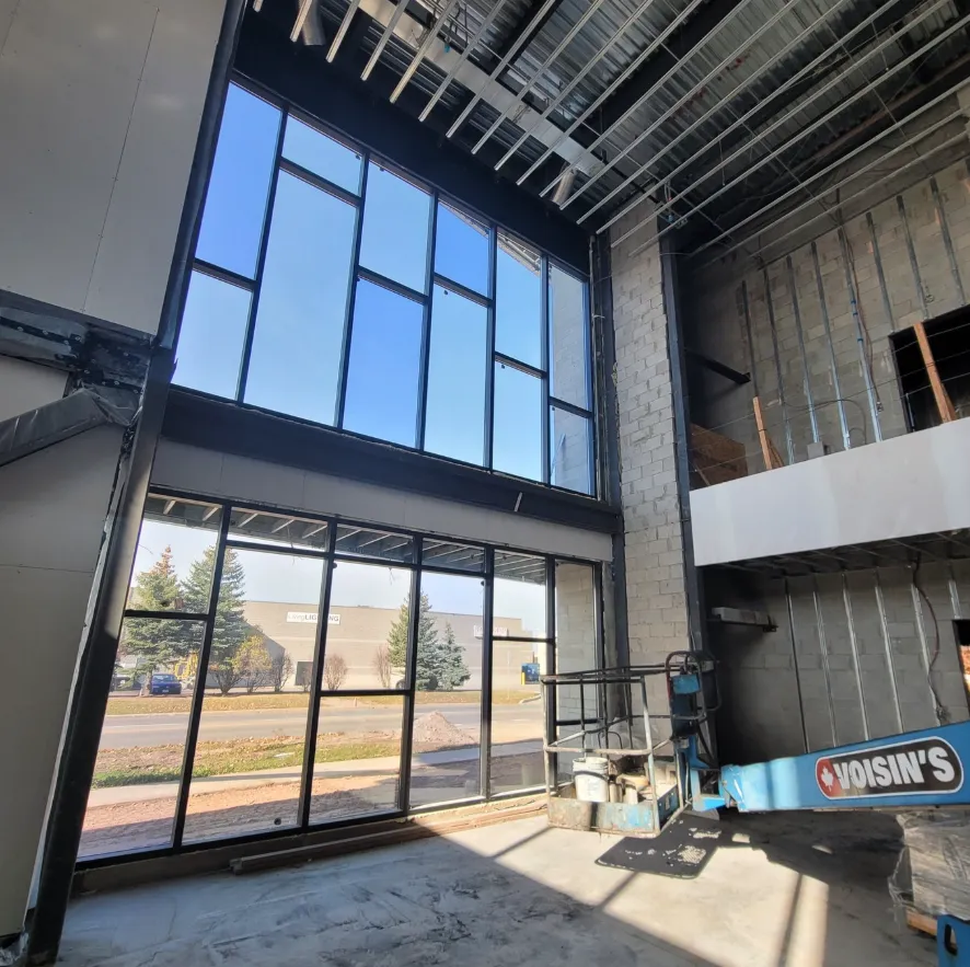 Commercial finishing details