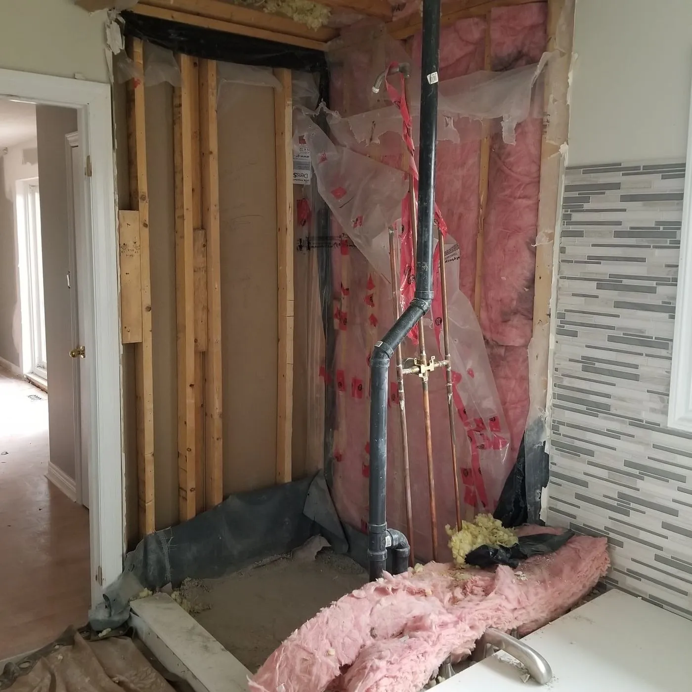 Bathroom project by Zeybek Construction in Ontario