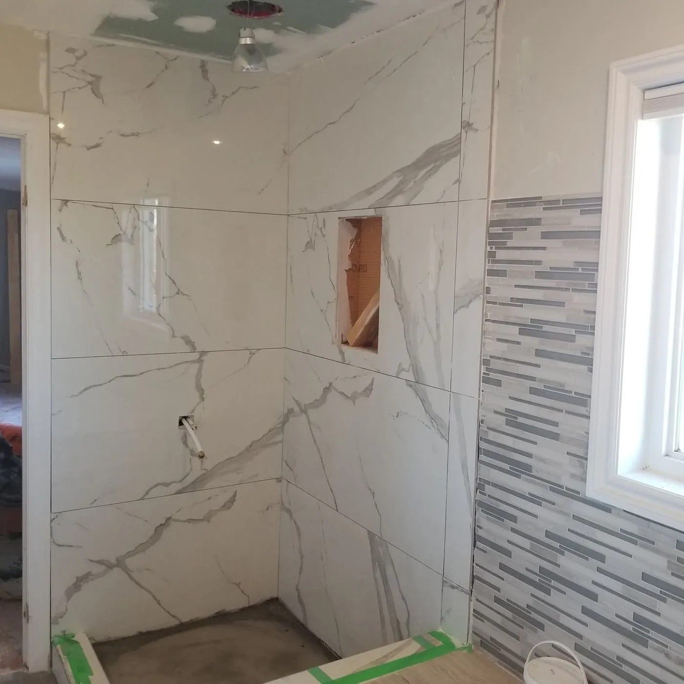 Bathroom project by Zeybek Construction in Ontario