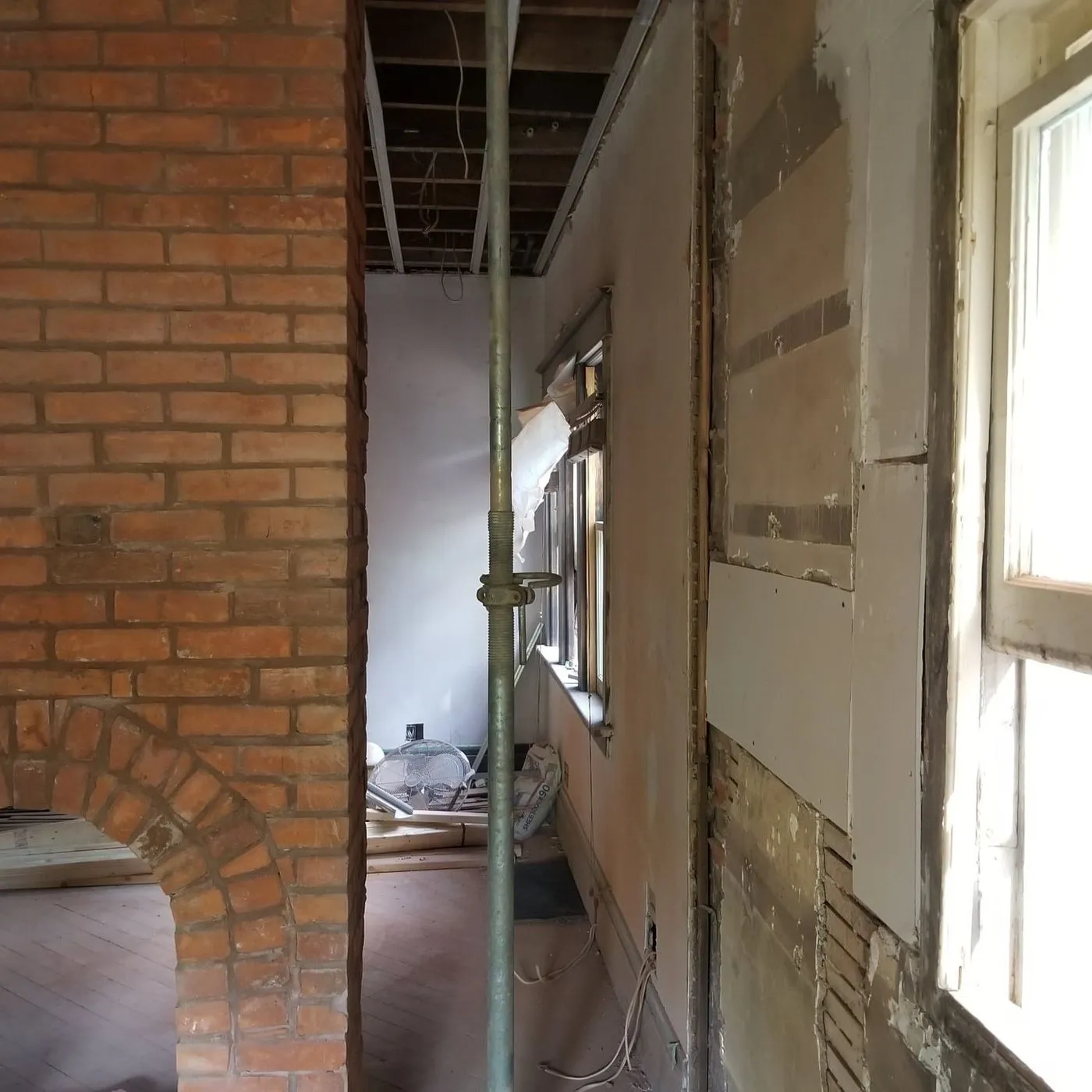 Fireplace project by Zeybek Construction in Ontario