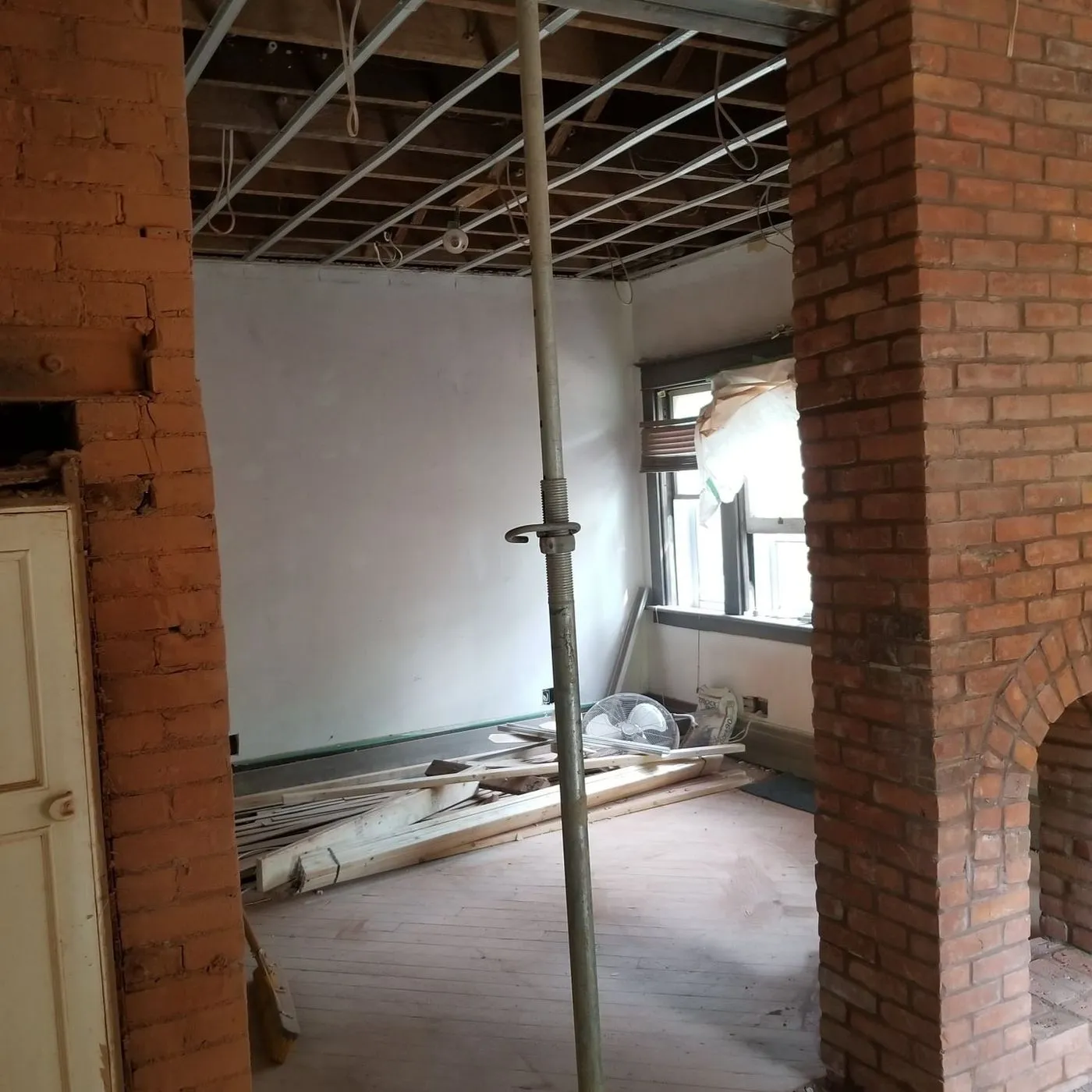Fireplace project by Zeybek Construction in Ontario
