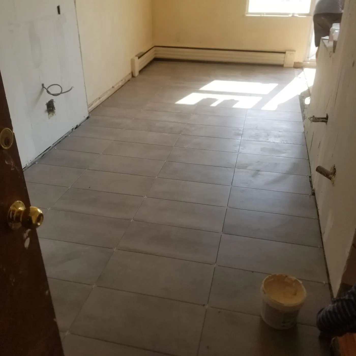 Floor project by Zeybek Construction in Ontario