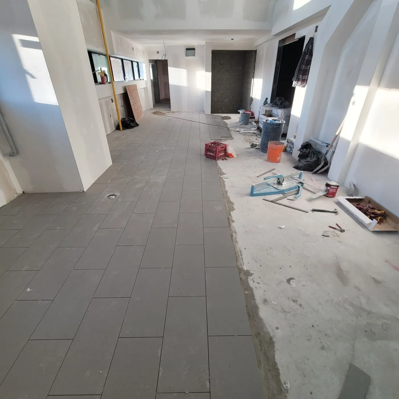 Floor project by Zeybek Construction in Ontario