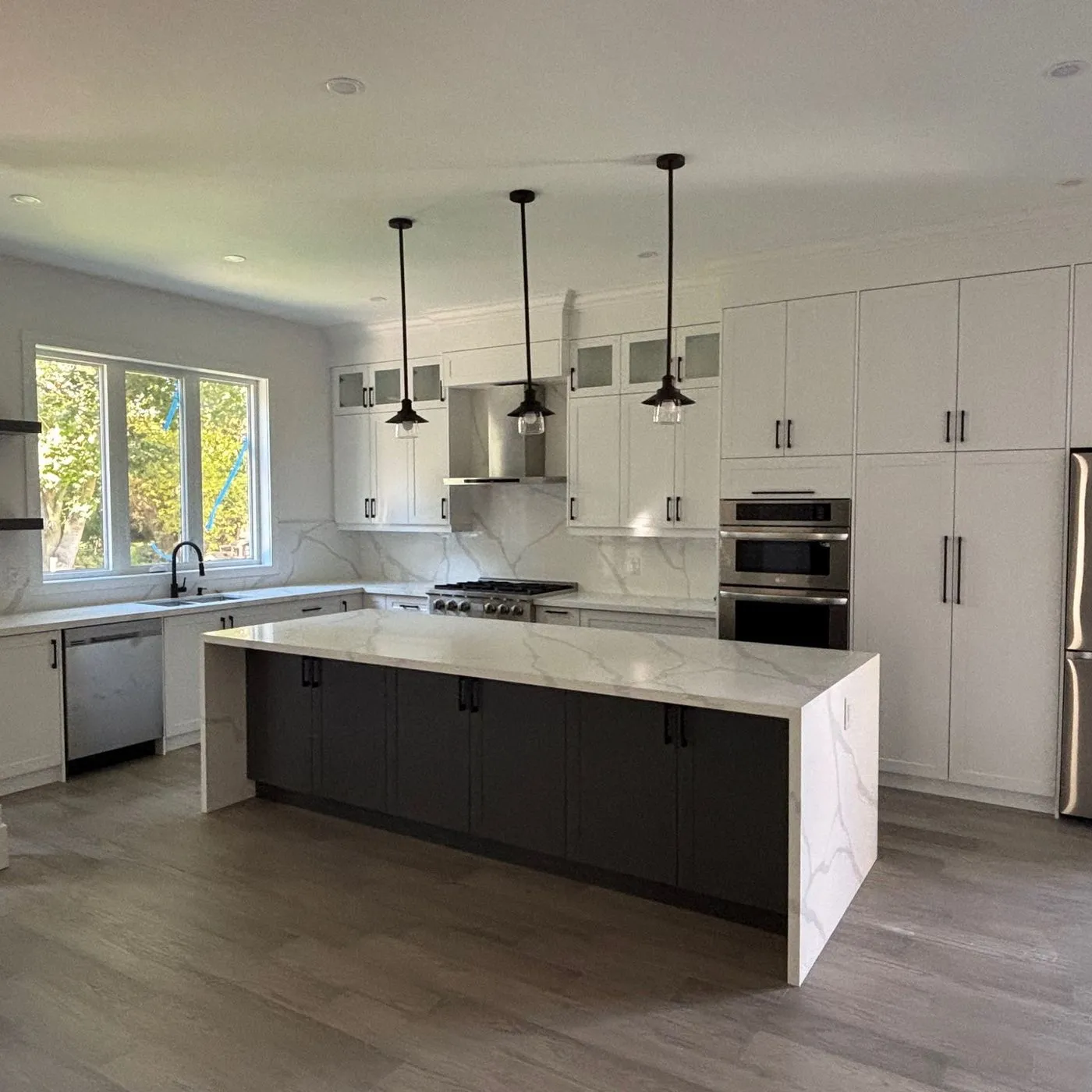 Kitchen project by Zeybek Construction in Ontario