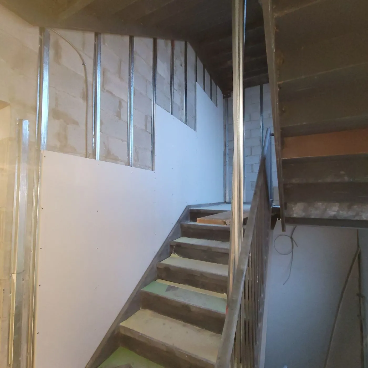 Staircase project by Zeybek Construction in Ontario